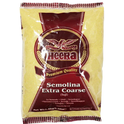 Semolina Extra Coarse 1.5 kg - Heera (Suji)